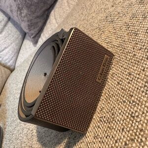 Calvin Klein black/tan Textured Belt